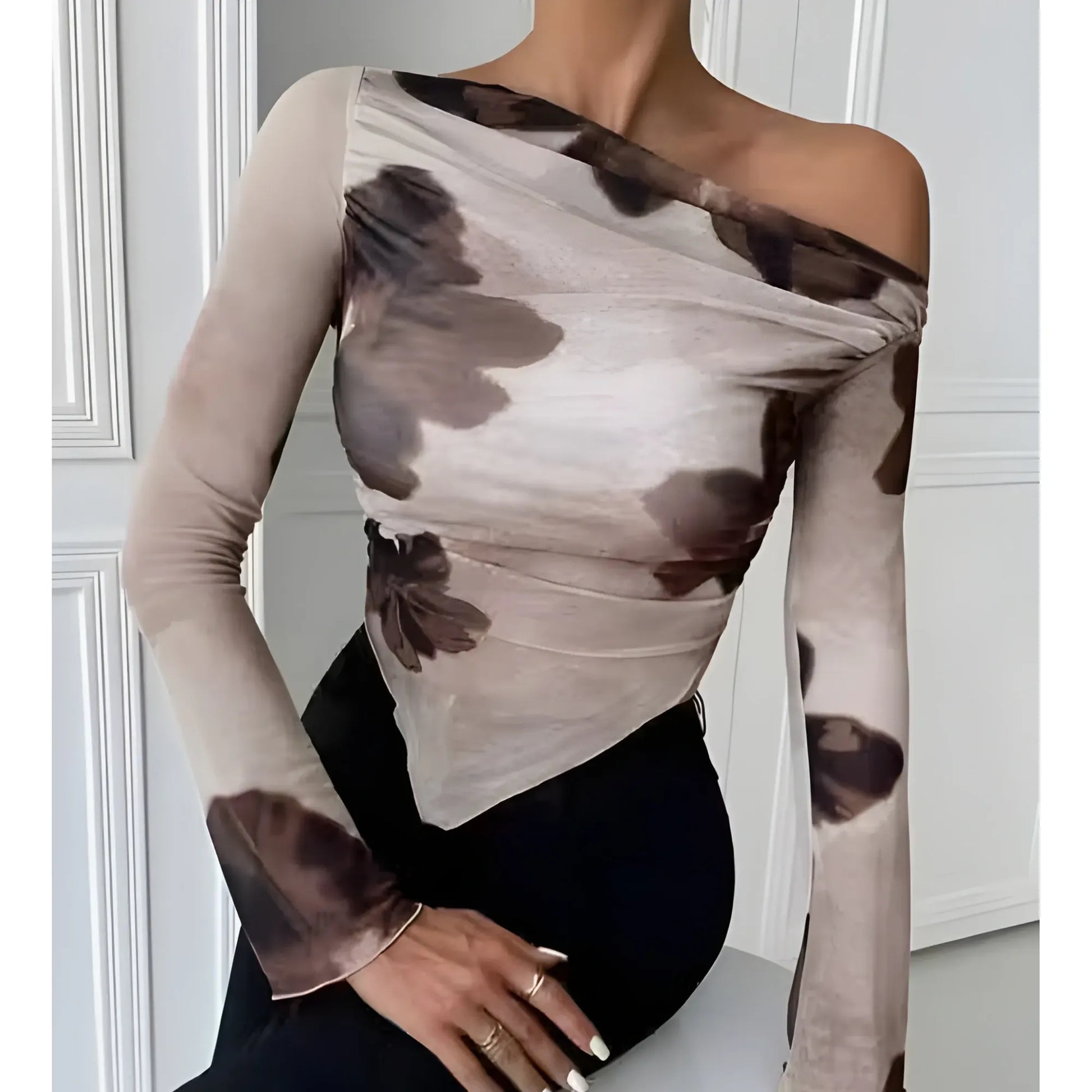 Amara Floral Crop Top