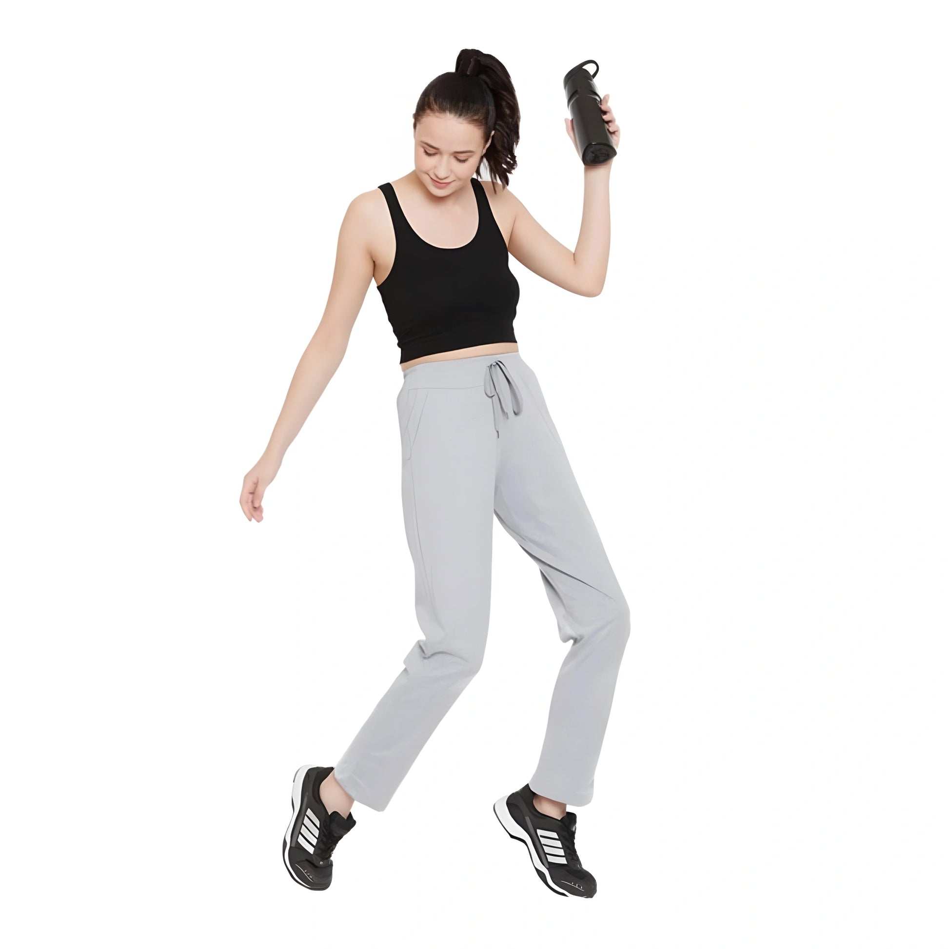 Evara Solid Trousers