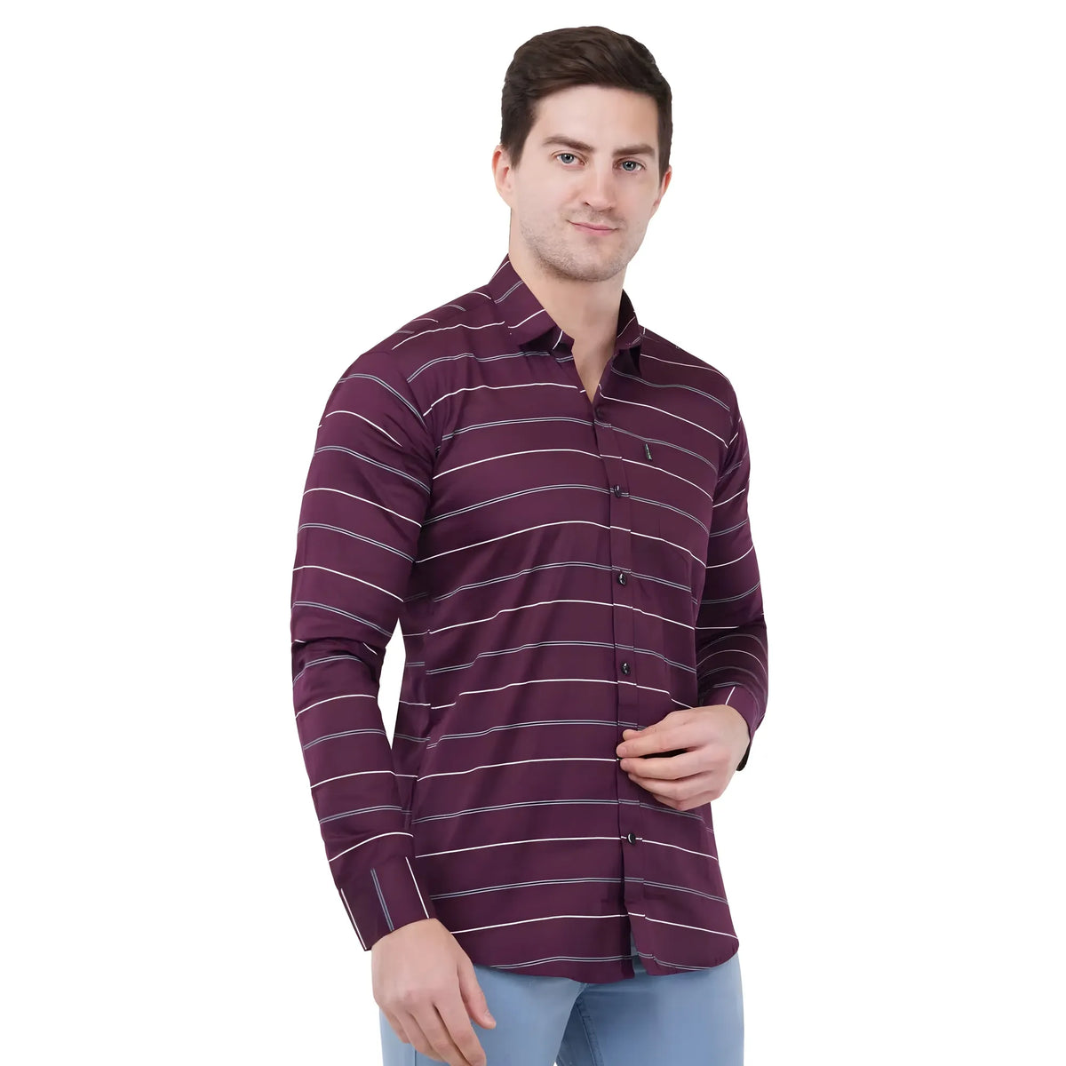 Zarael Striped Shirt