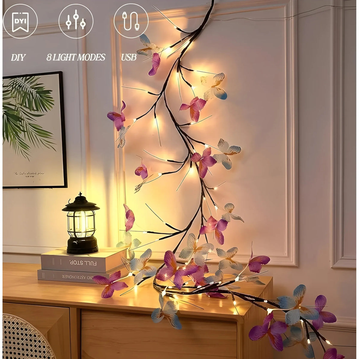 Prism Essential Plastic Butterfly Tree Light