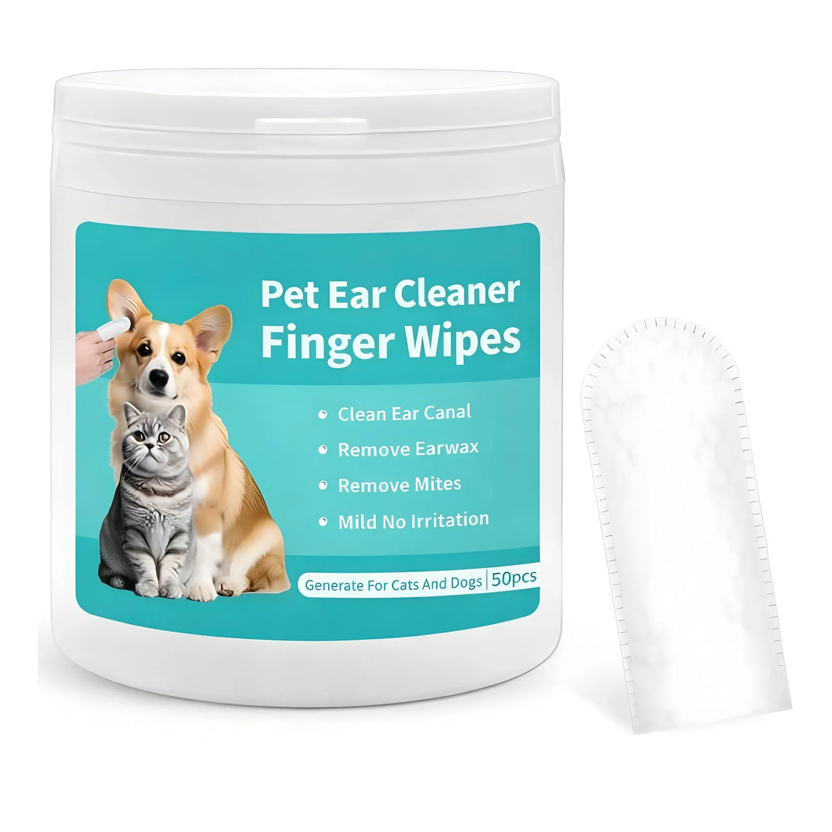 Pearl Essential Pet Ear Cleaning Wipes