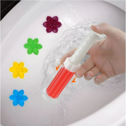 Prism Floral Toilet Freshner And Cleaner Flower Gel