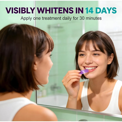 Amethyst Essential Fluoride Free Teeth Whitening Strips 7 Pieces Set