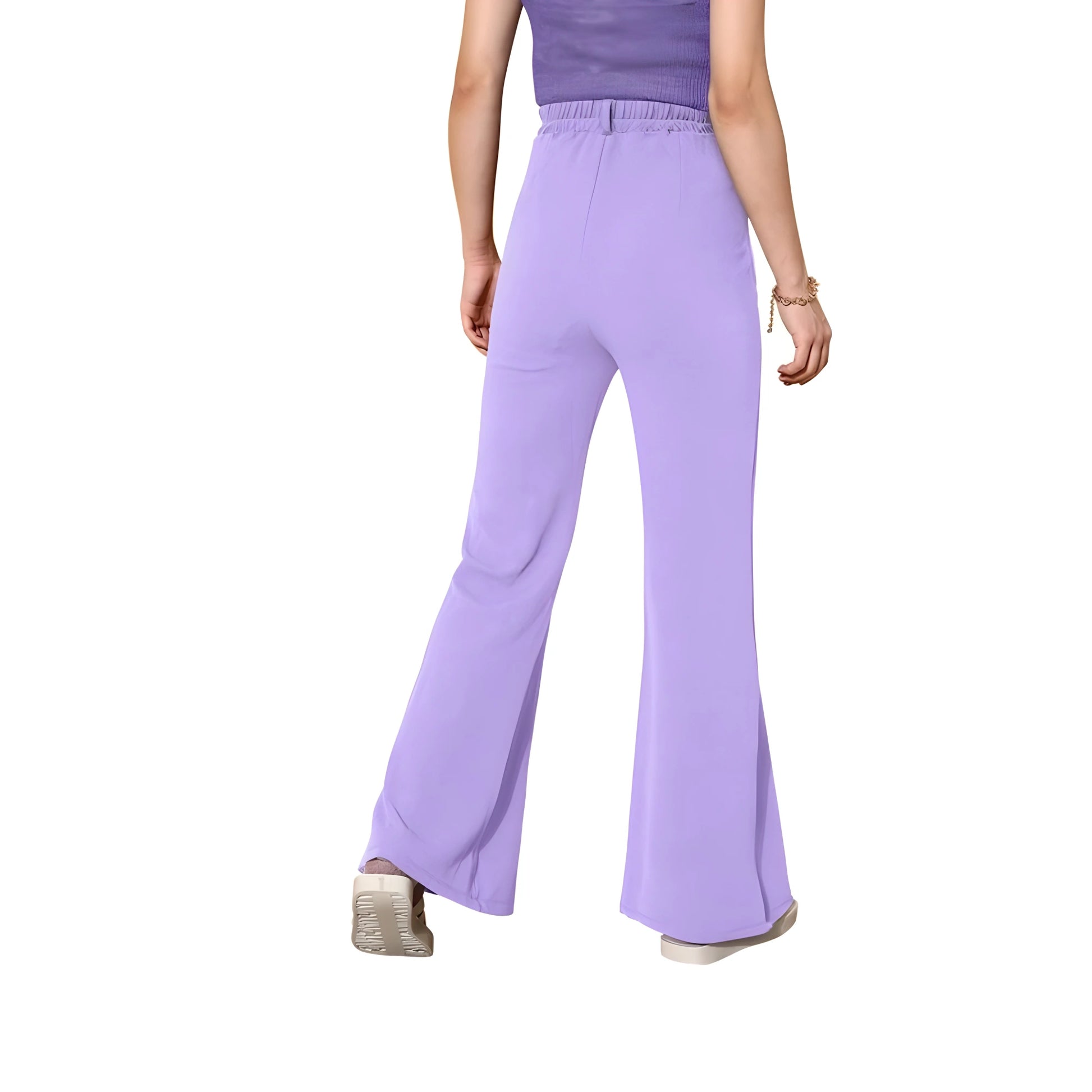 Lyra Cow Pattern Trousers