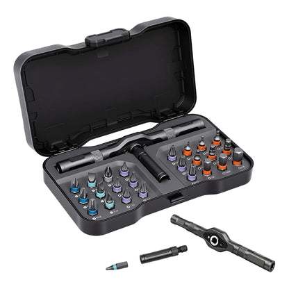 Prism Essential Alloy Steel 24-In-1 T Shape Screwdriver Set