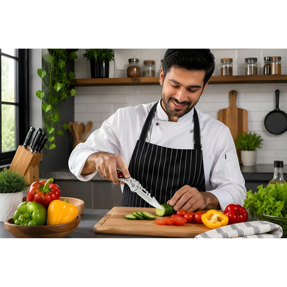 Sterling Essential Stainless Steel, Wood Knife With Wooden Handle