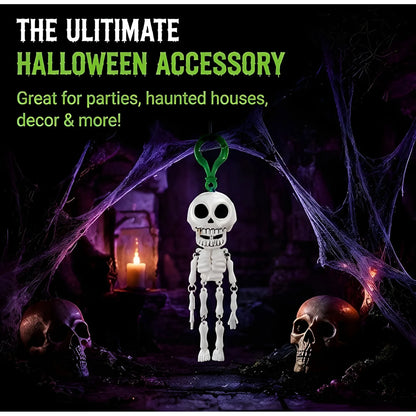 Pearl Essential Plastic Skeleton Keychain