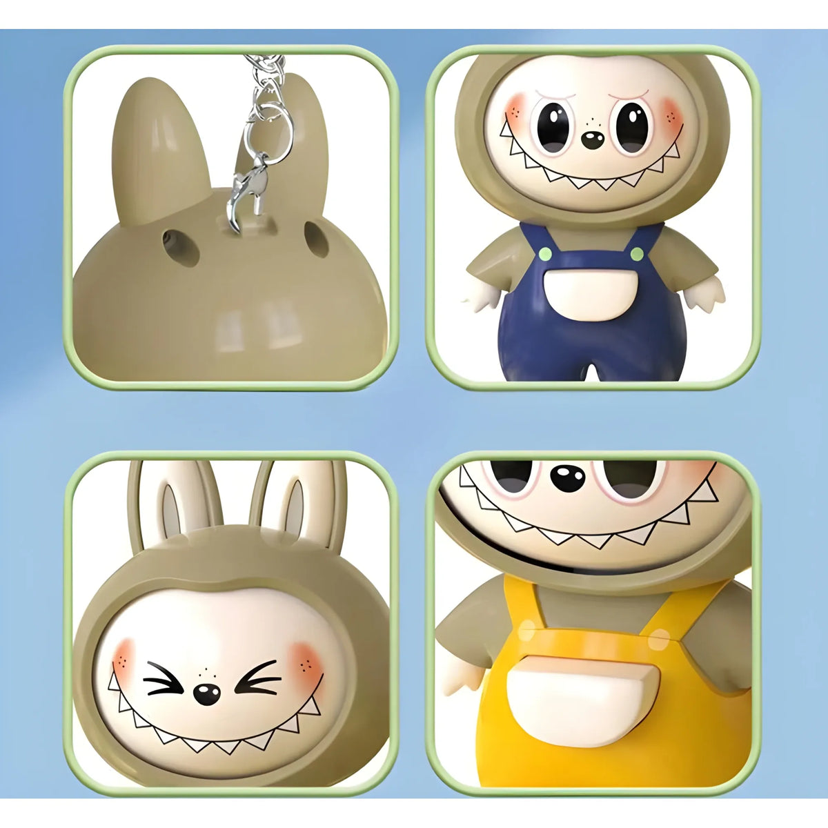 Prism Essential Labubu Face Changing Keychain