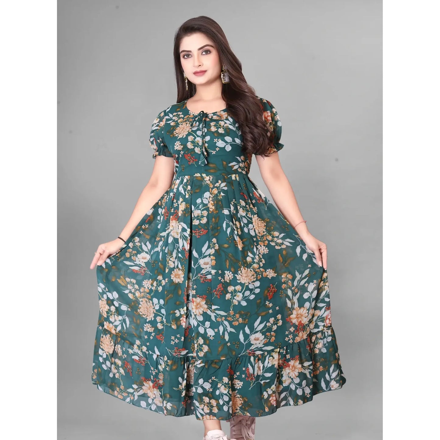 Kaira Floral Maxi Dress