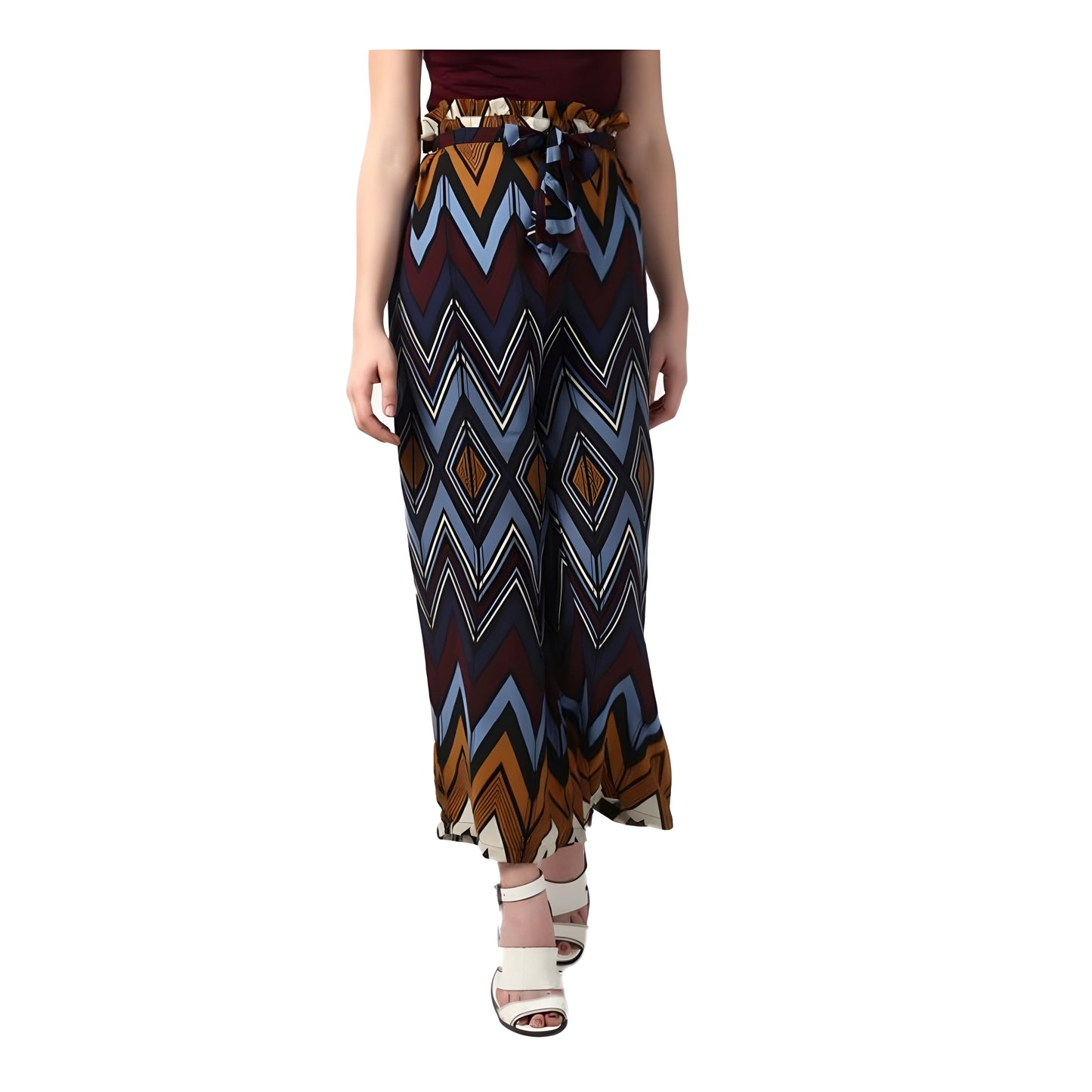 Jade Chevron Trousers