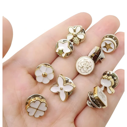 Prism Essential Pack of 2 Metal 20 Pieces Brooch Pin for Women Jeans Shirt Coat Dress Clothes Sweater Hat Bags Brooch