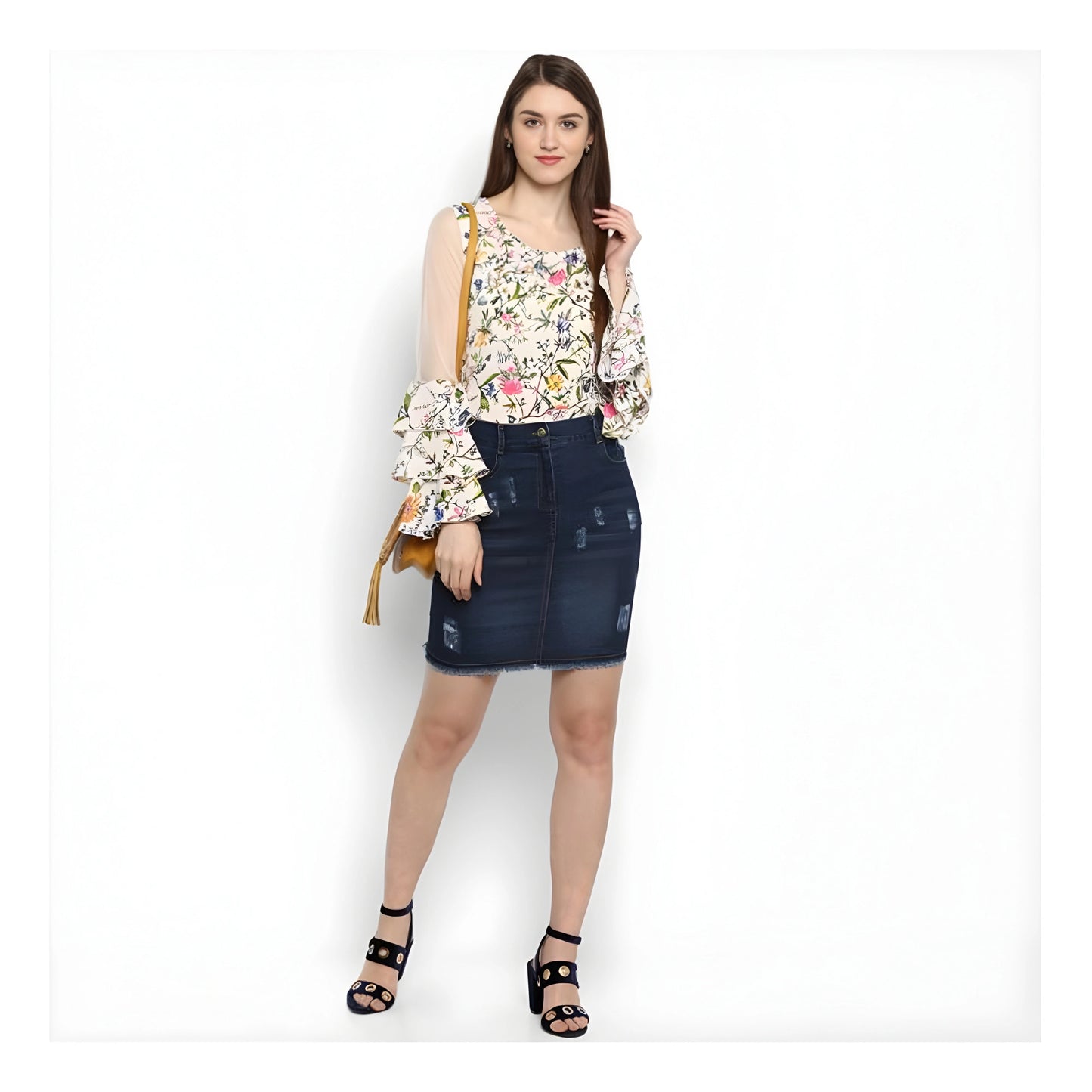 Briar Distressed Skirt