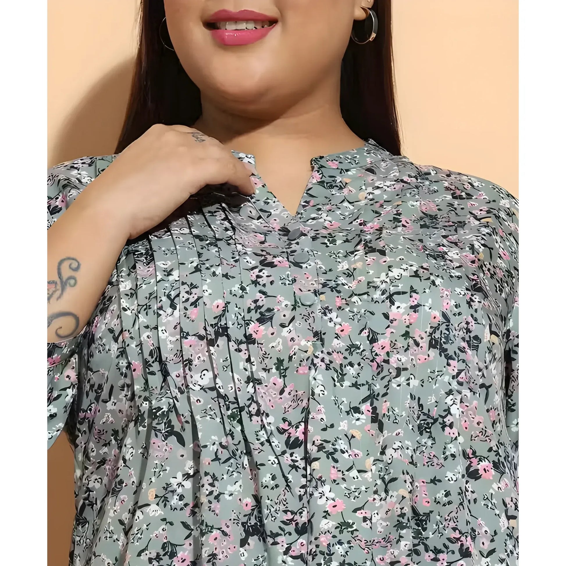 Arden Floral Tunic