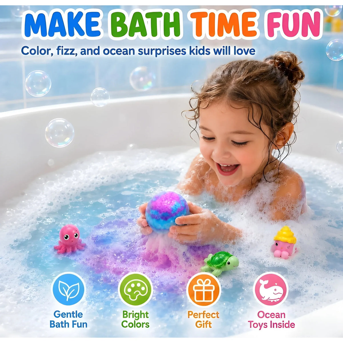 Prism Essential Plastic Bath Bombs