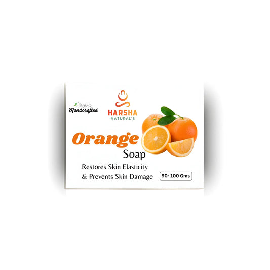 Pack Of_2 Harsha Naturals - Orange Soap (100GM)