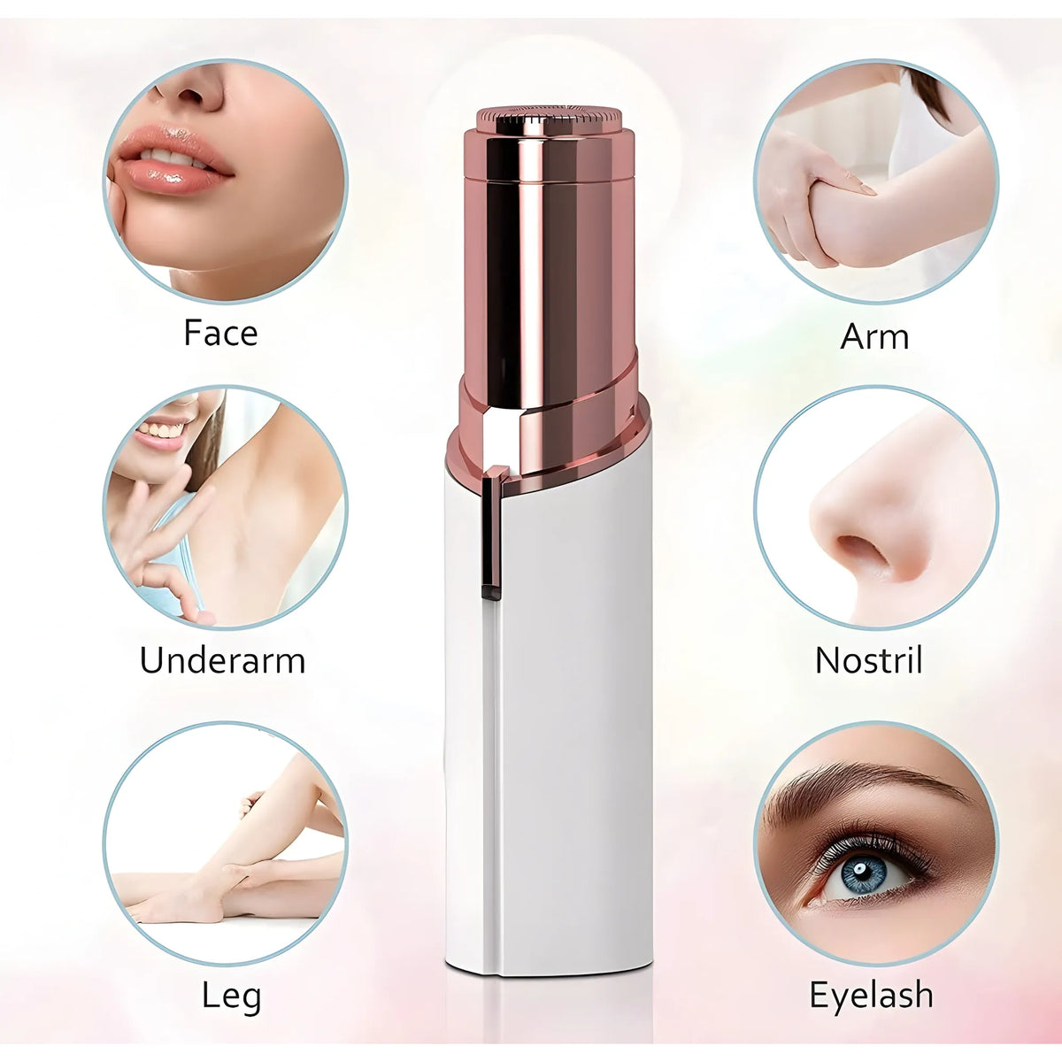 Pearl Essential Plastic Women's Facial Hair Remover