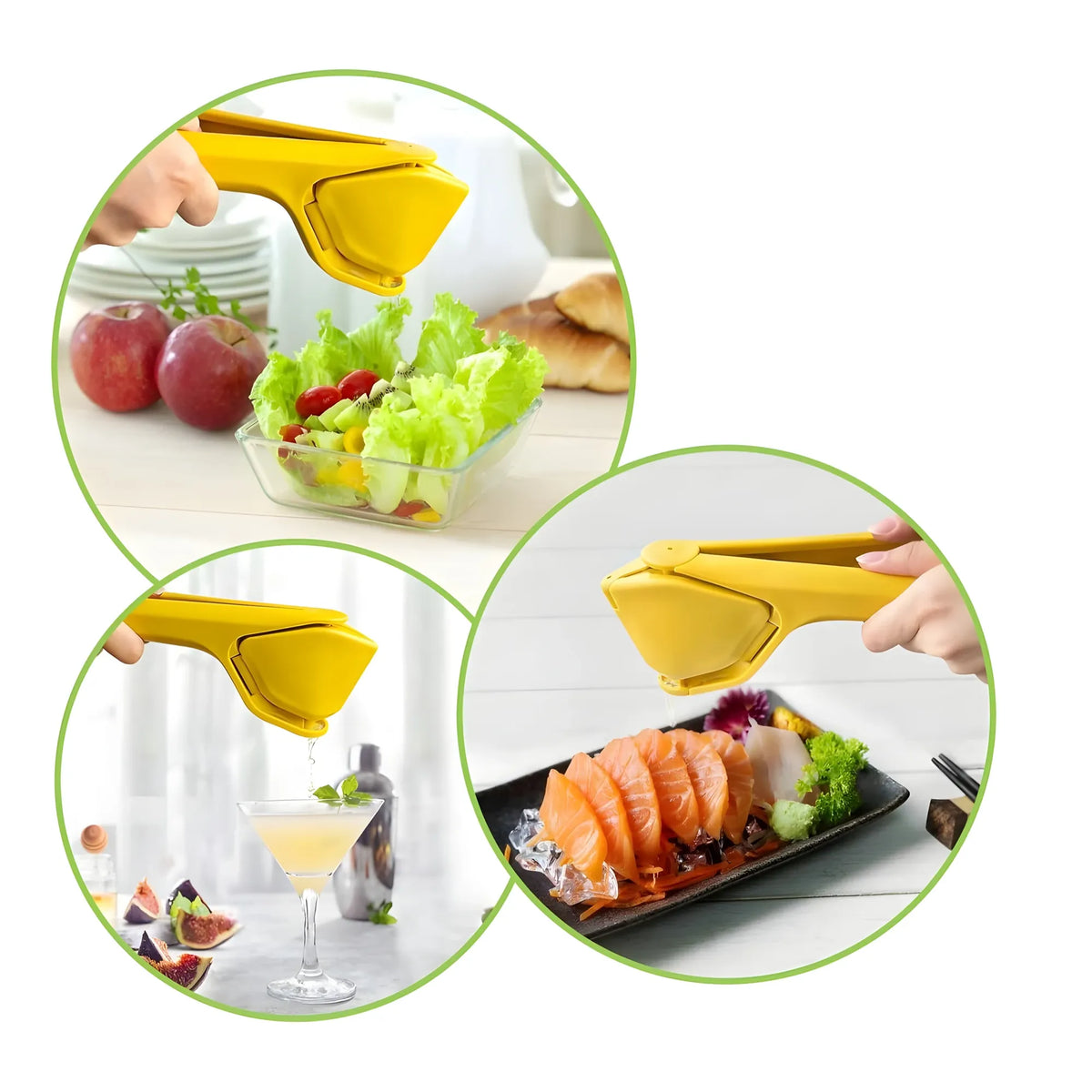 Saffron Essential Plastic Lemon Squeezer