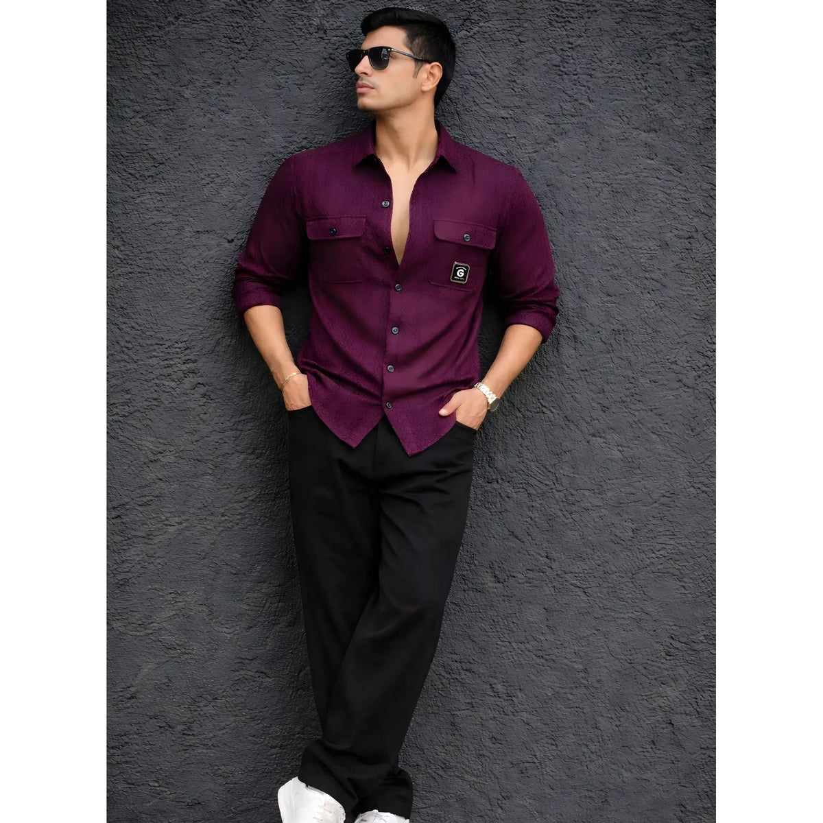 Avira Textured Shirt