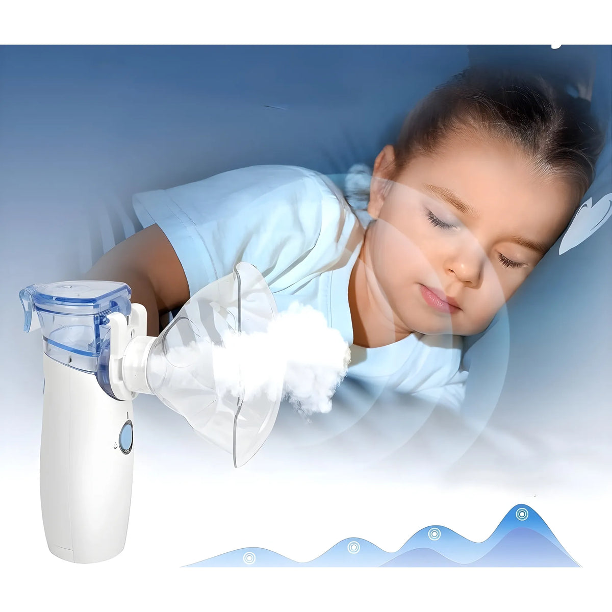Prism Essential Mini Portable Mesh Nebulizer