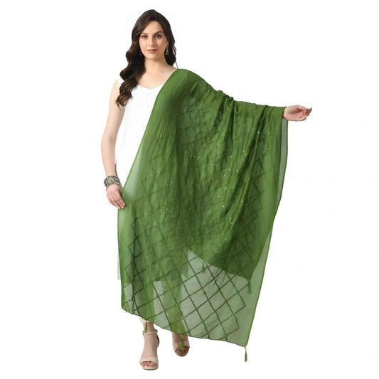 Avisha Chanderi Self Design Dupatta