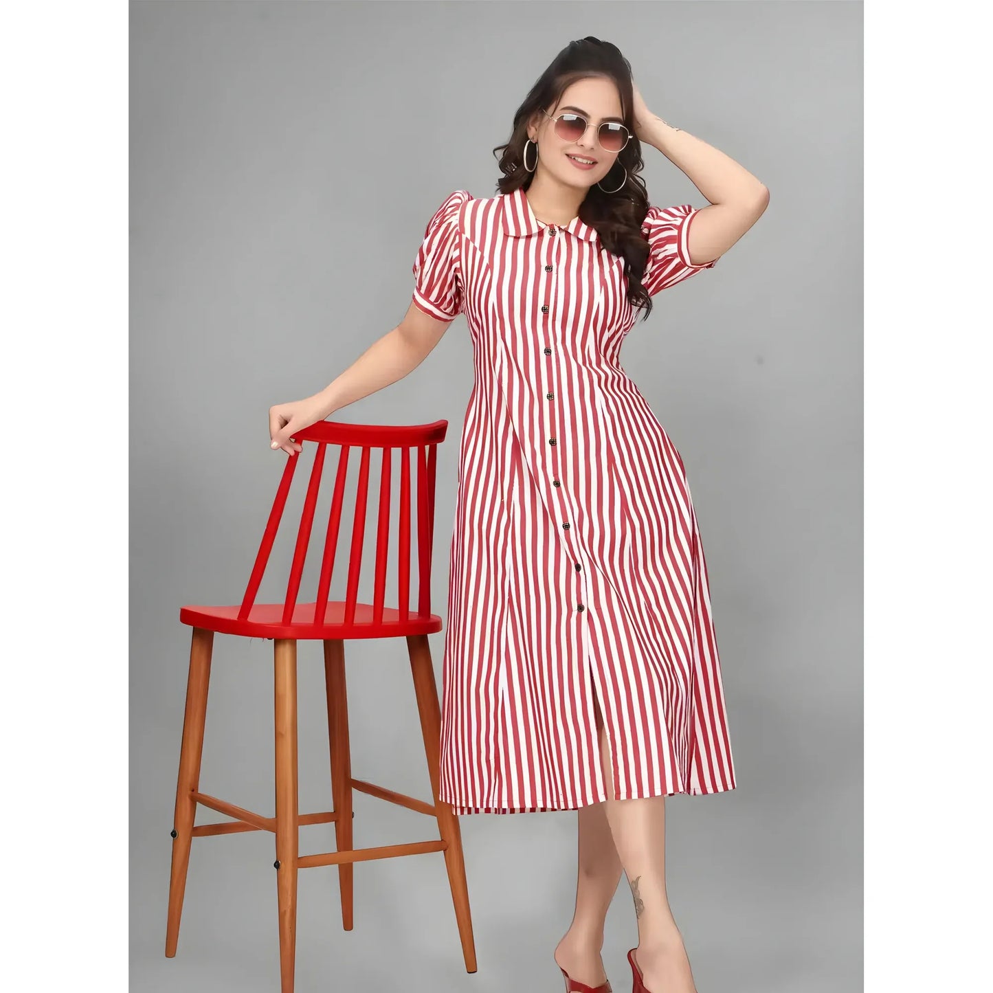 Sol Striped Dress