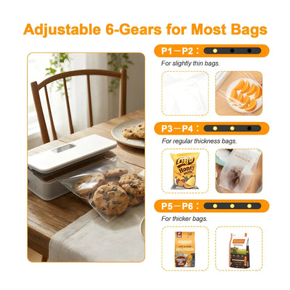 Prism Essential Plastic Mini Magnetic Sealer