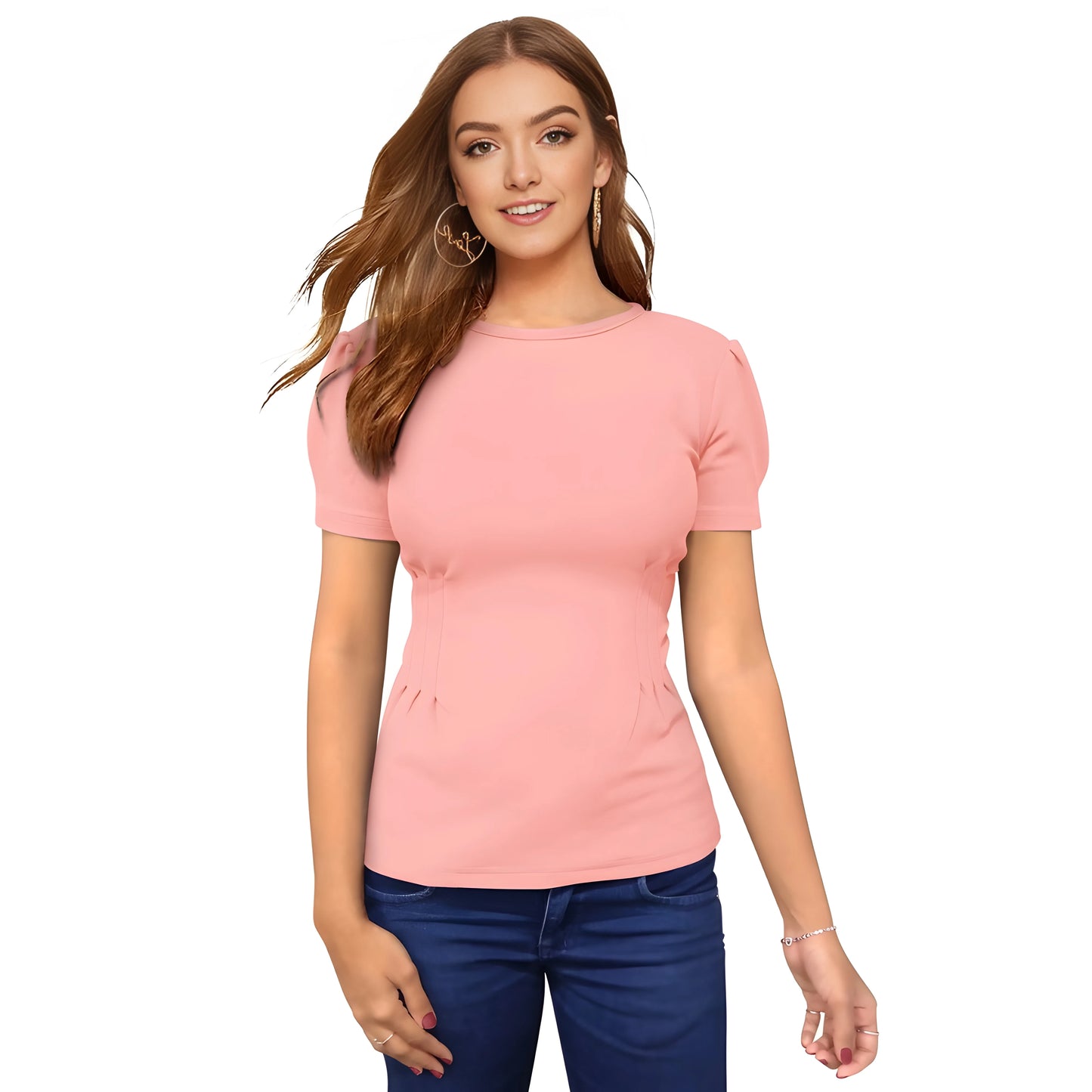 Adara Solid T-Shirt