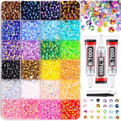 Prism Essential Resin Nail Art Rhinestones Bedazzling Kit
