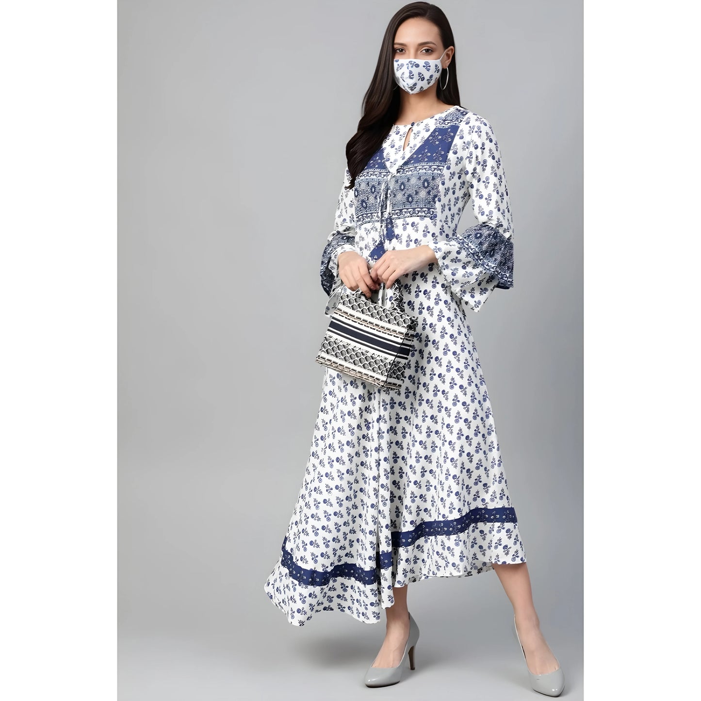 Brielle Floral Printed Dress