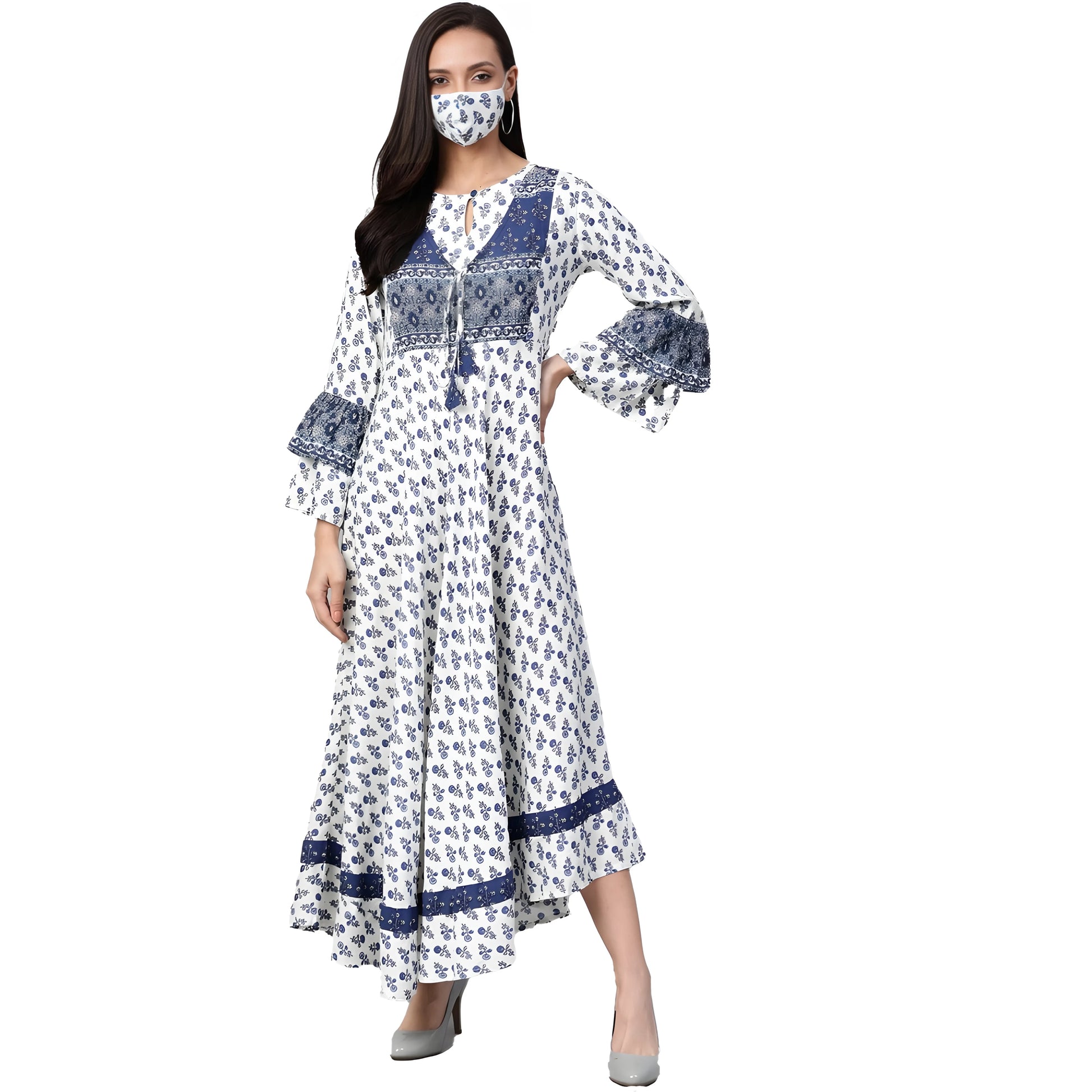 Brielle Floral Printed Dress