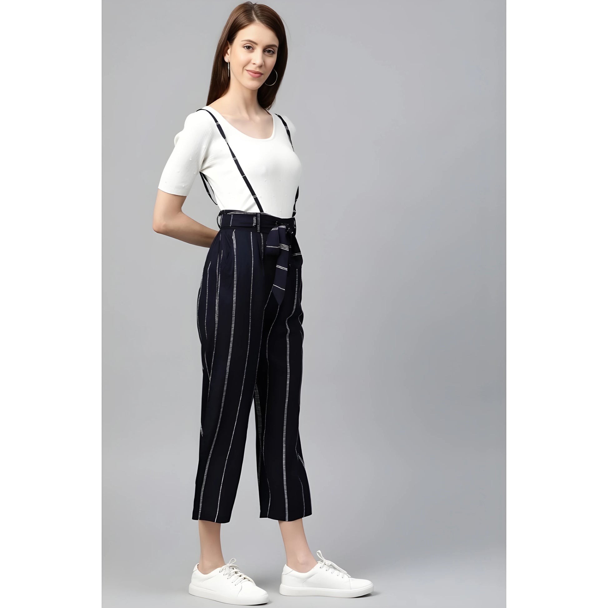 Seline Striped Jumpsuit