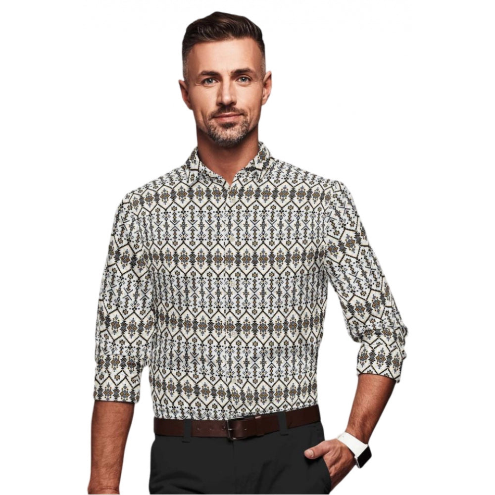 Aster Printed Shirt 3 - Navura