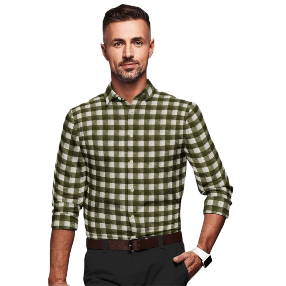Ivory Forest Check Shirt - Navura