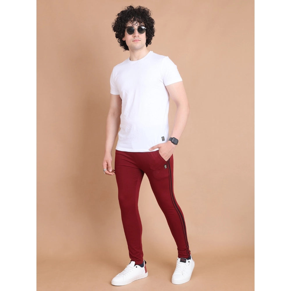 Maroon Track Pant - Navura