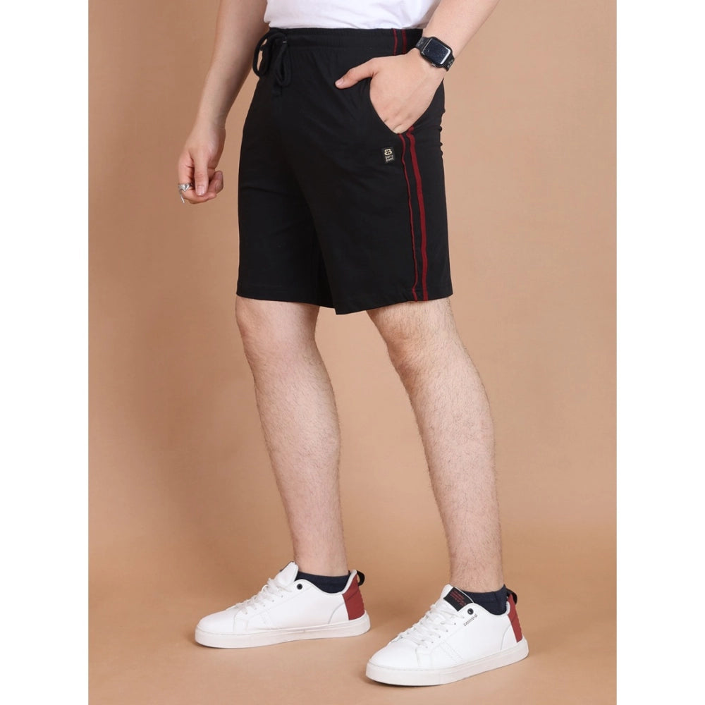 Midnight Stripe Shorts - Navura