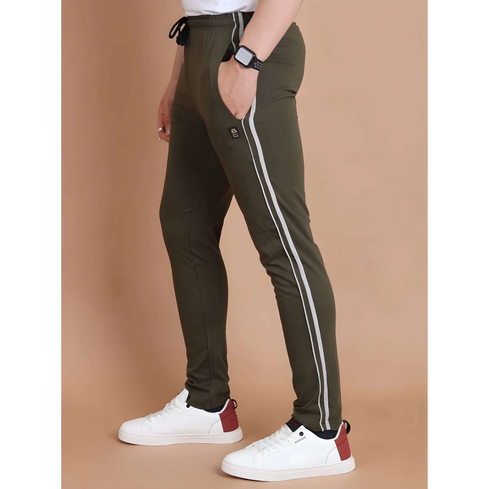 Evangeline Striped Track Pants