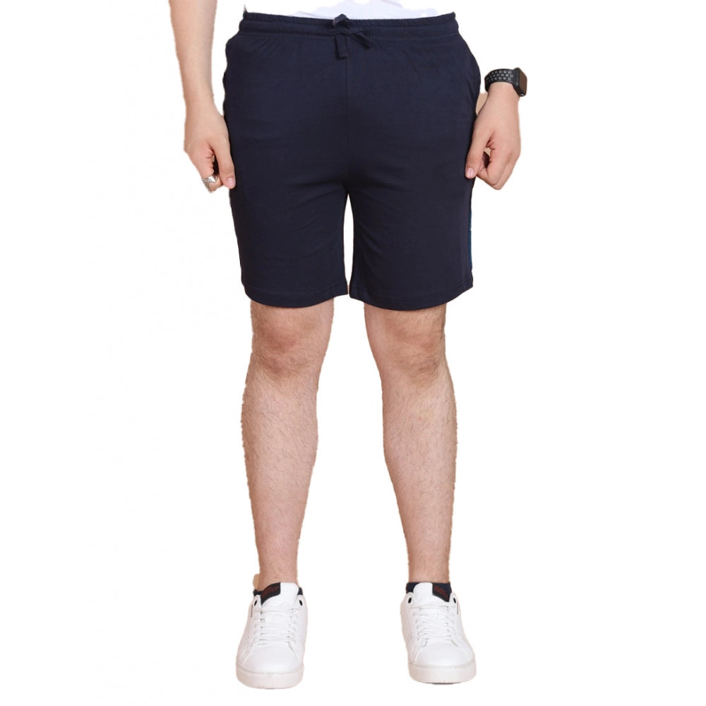 Navy Stripe Shorts - Navura