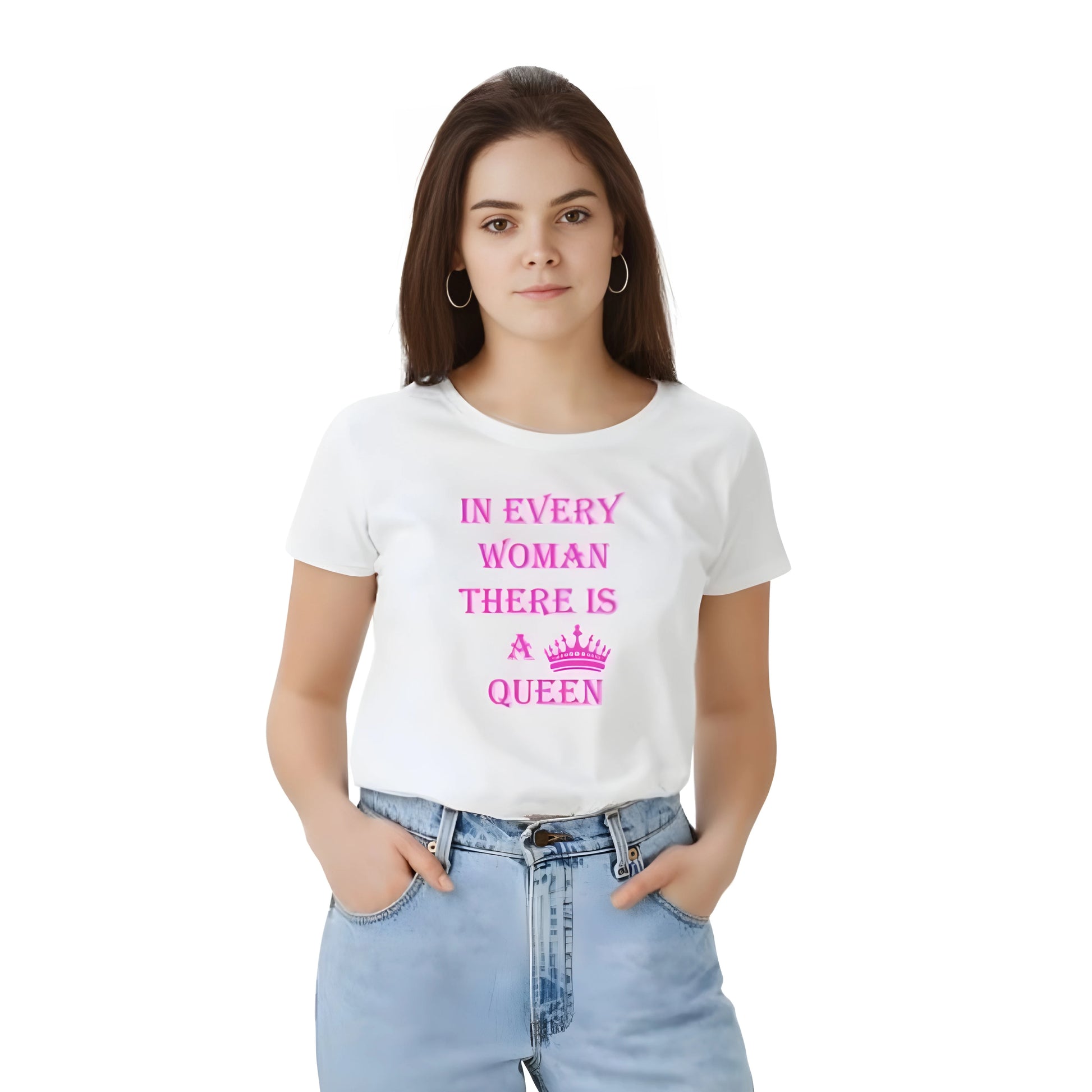 Nora Solid Printed T-Shirt