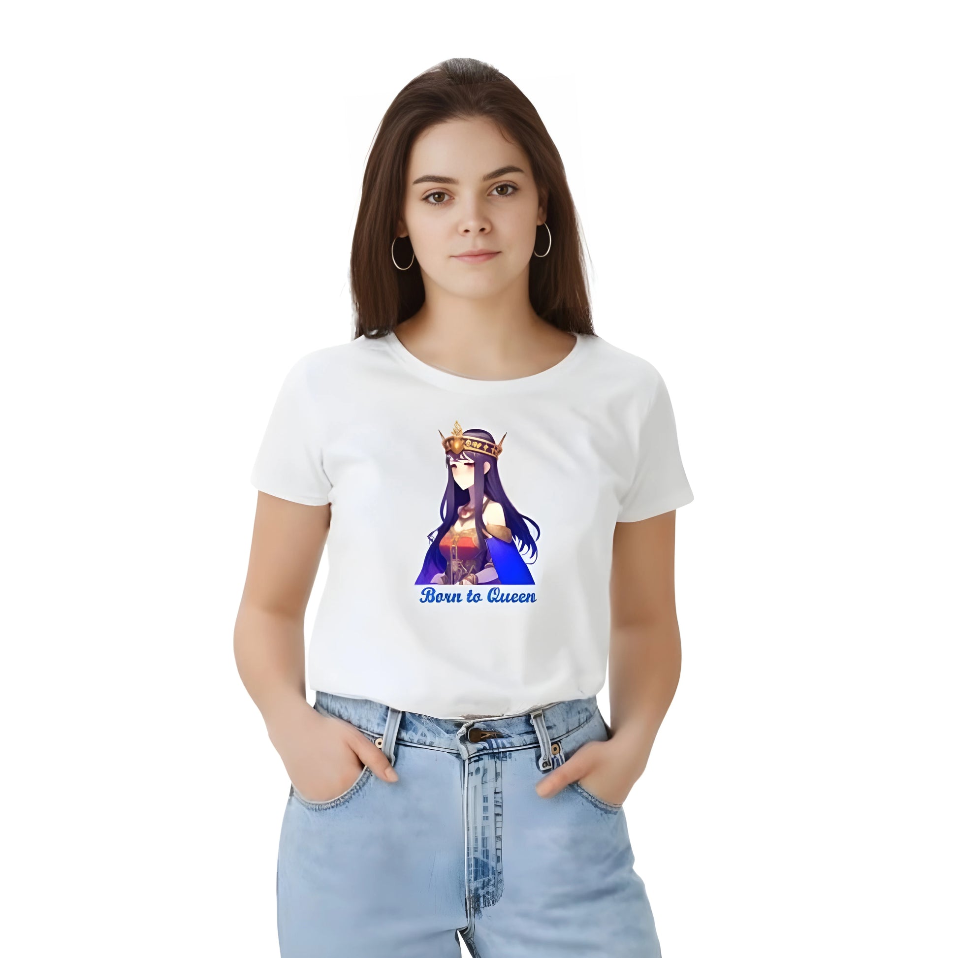 Snow Solid Printed T-Shirt
