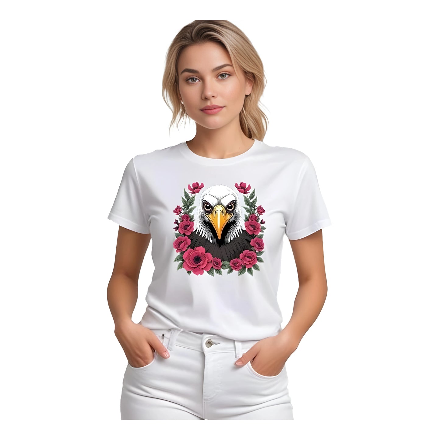 Noa Solid Printed T-Shirt