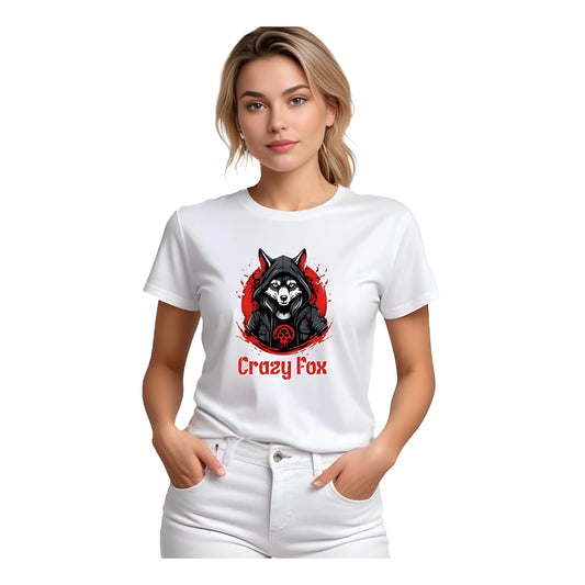 Porcelain Solid Printed T-Shirt