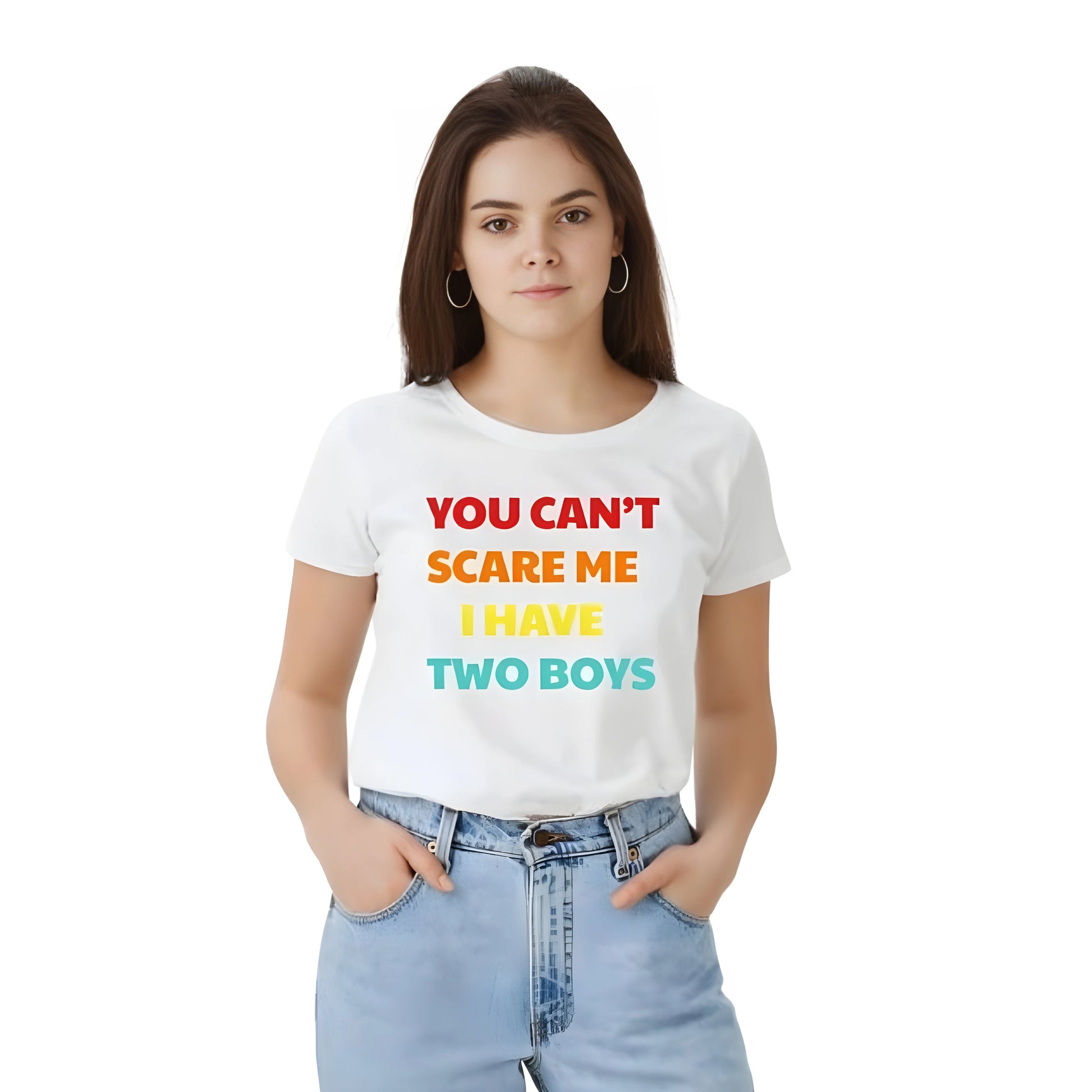 Nysa Solid Printed T-Shirt