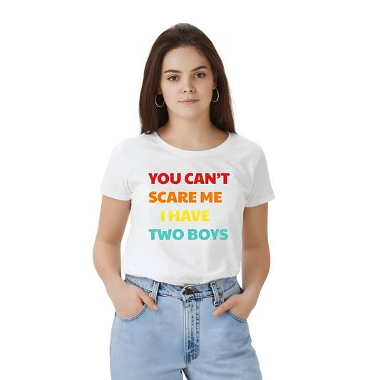 Nysa Solid Printed T-Shirt