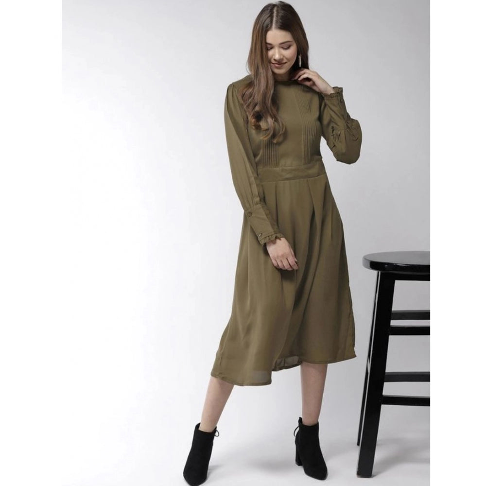 Olive Dress - Navura
