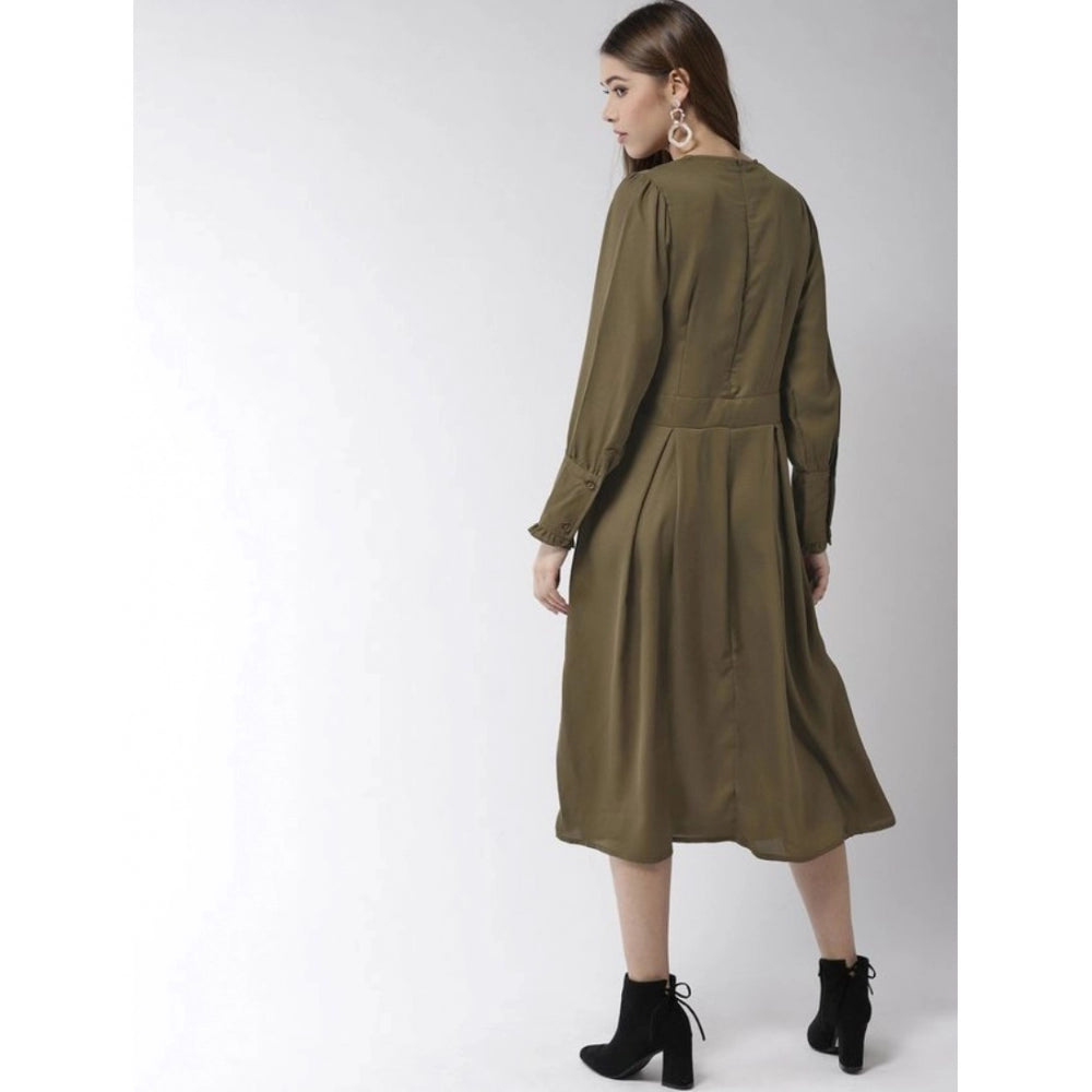 Olive Dress - Navura