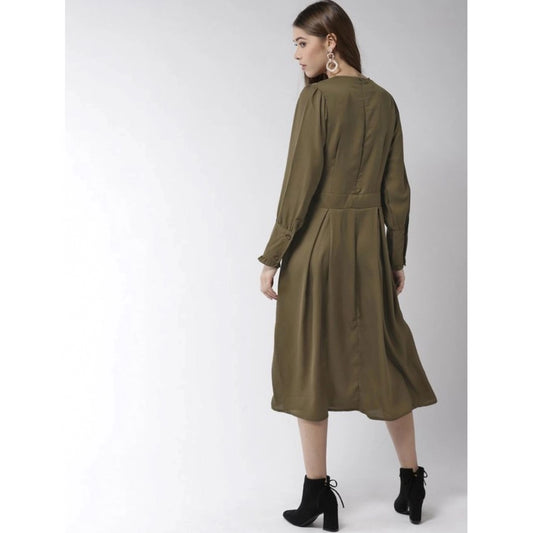 Olive Dress - Navura