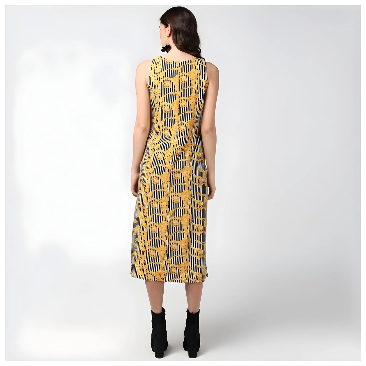 Raya Chain Print Dress