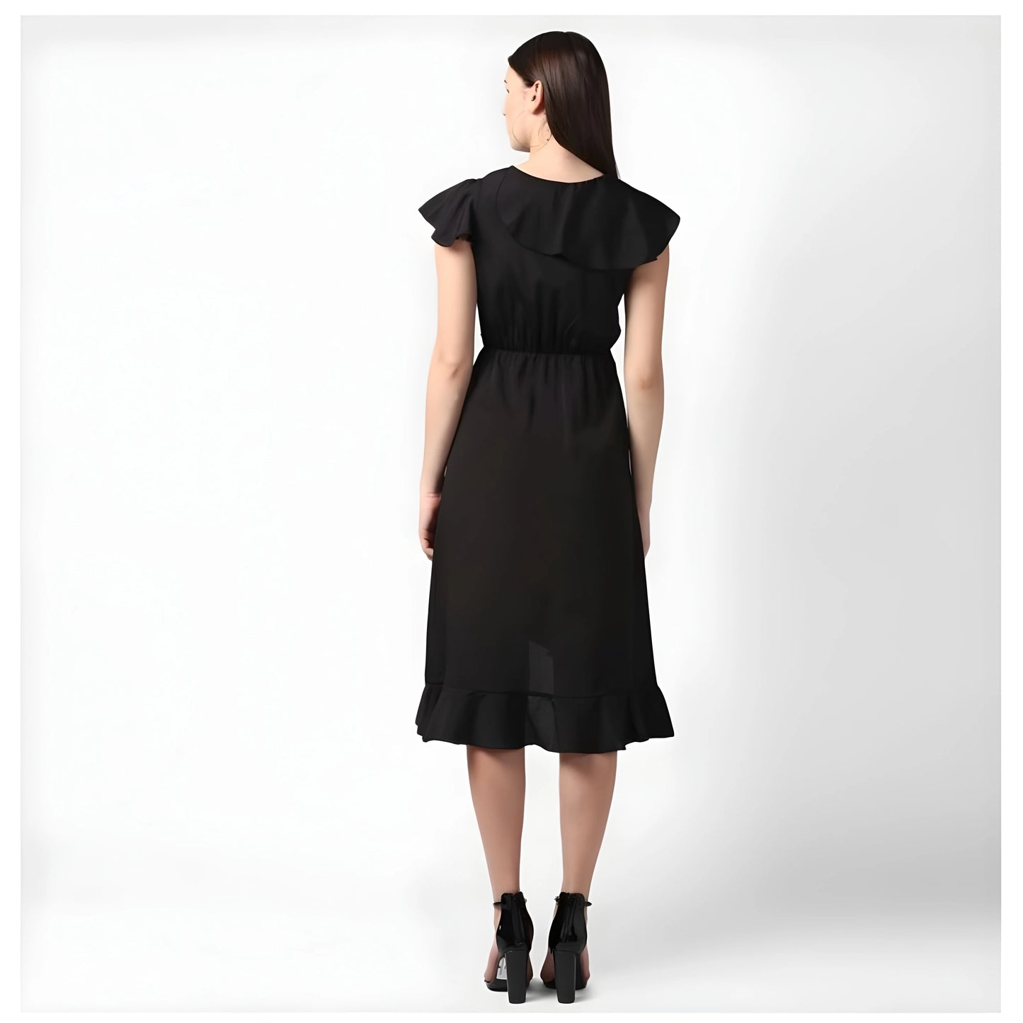 Summit Ruffled Dress