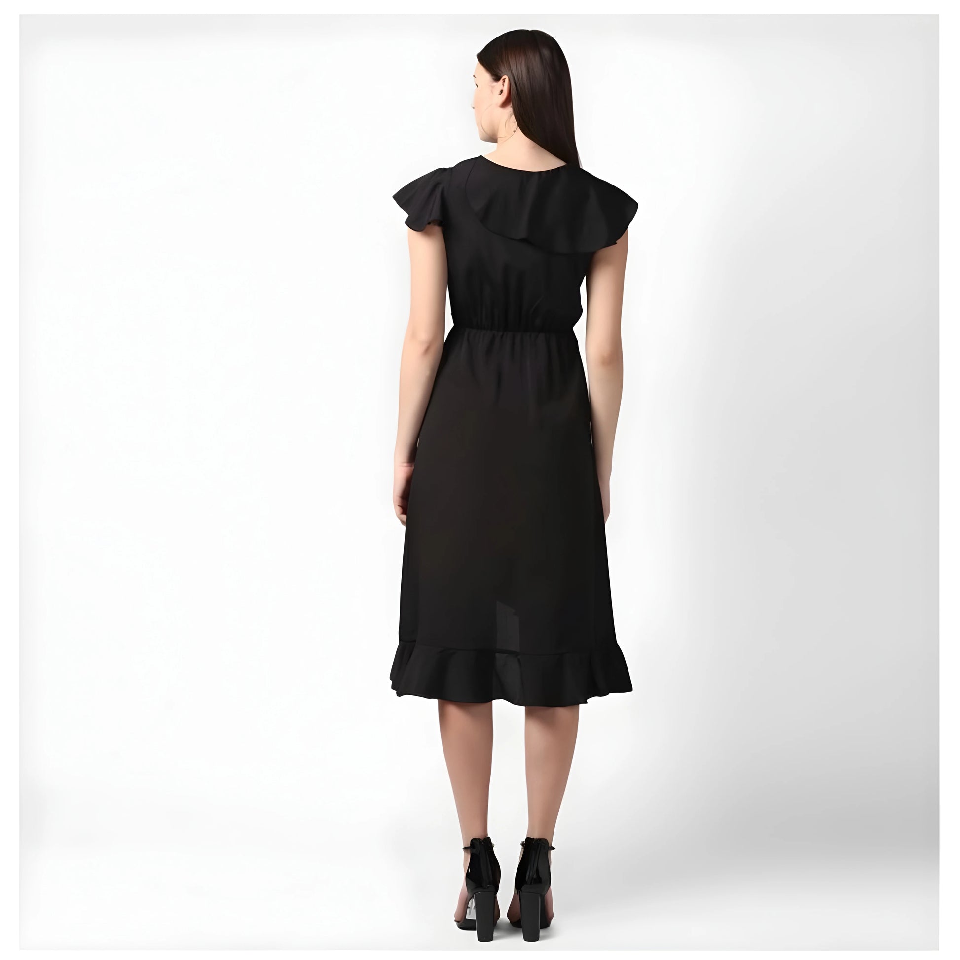 Summit Ruffled Dress