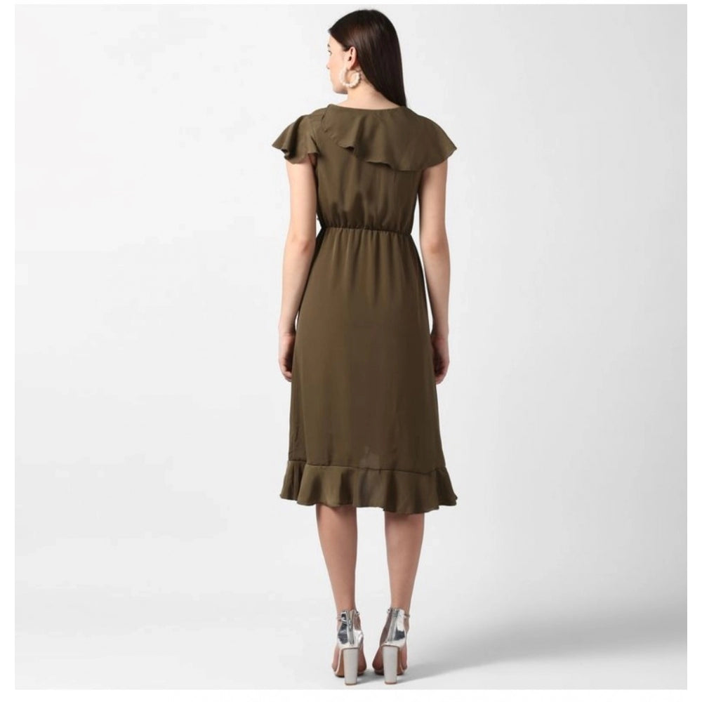 Olive Dress 2 - Navura
